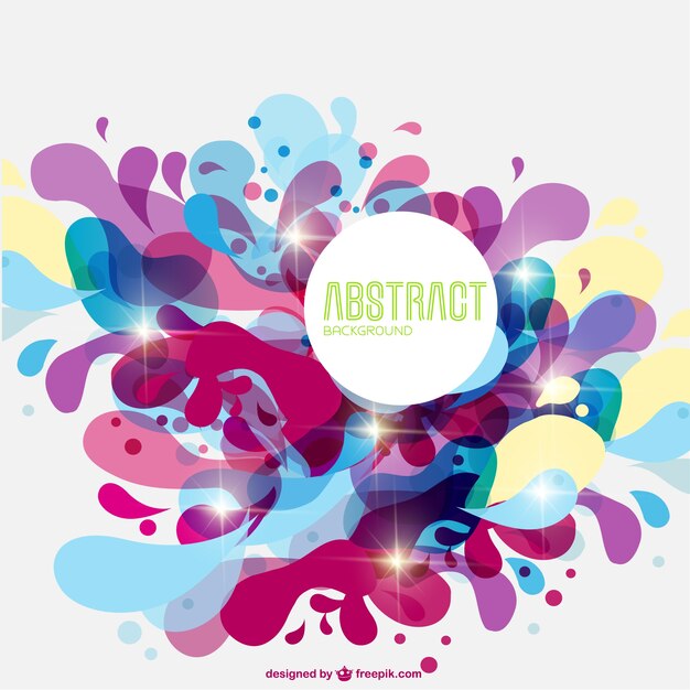 Fondo abstracto con colores