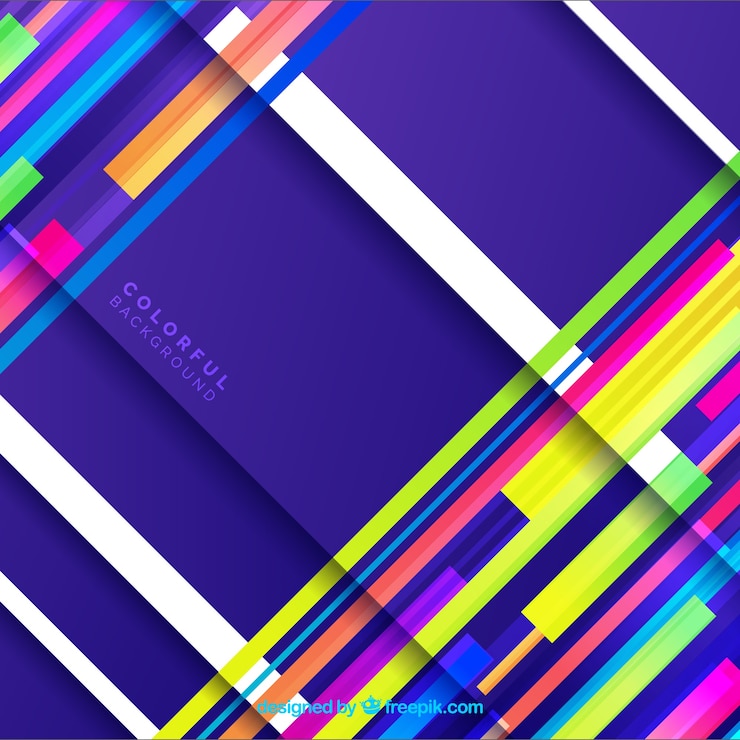 Vector gratuito fondo abstracto de colores