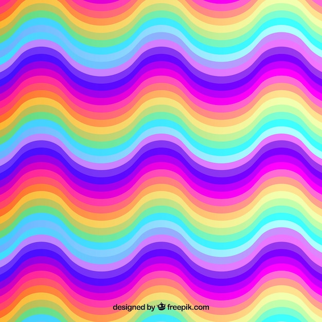 Fondo abstracto con coloridas formas redondeadas