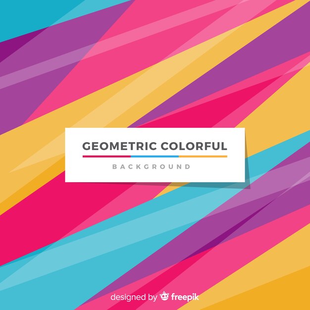 Fondo abstracto colorido con estilo moderno