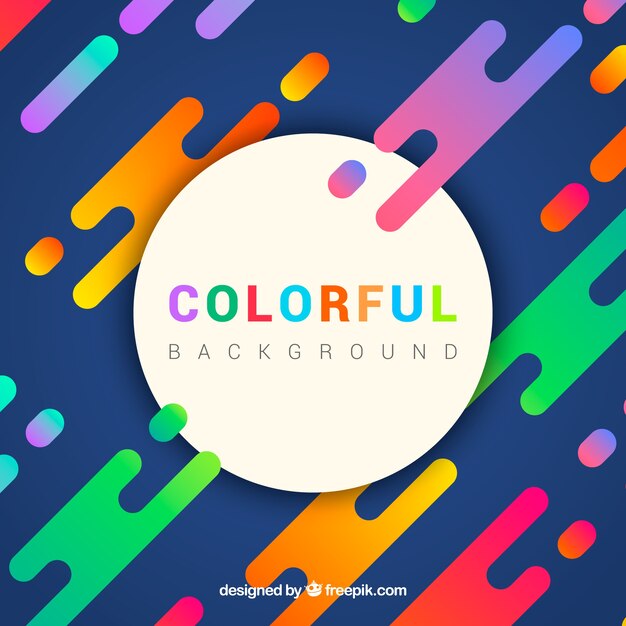 Fondo abstracto colorido