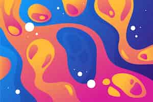 Vector gratuito fondo abstracto colorido