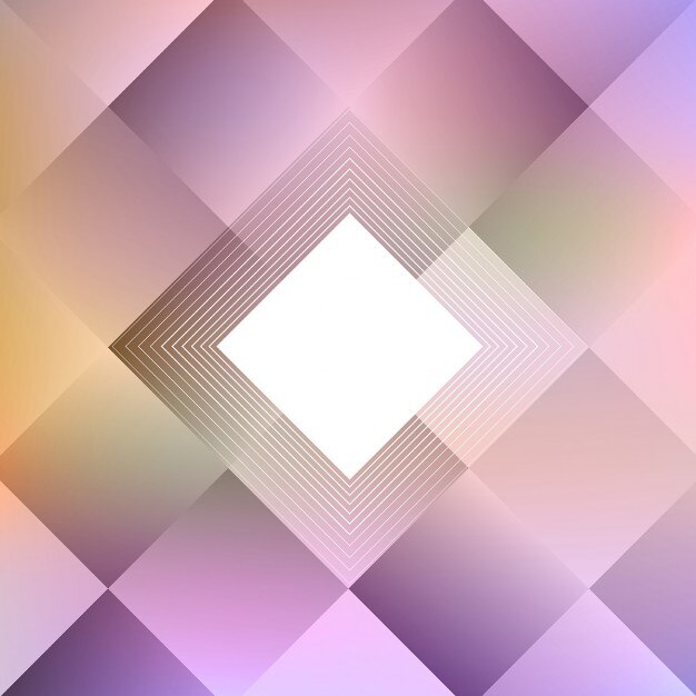 Fondo abstracto con degradado de cuadrados