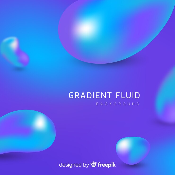 Vector gratuito fondo abstracto degradado con formas fluidas