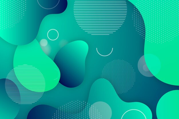 Fondo abstracto degradado verde