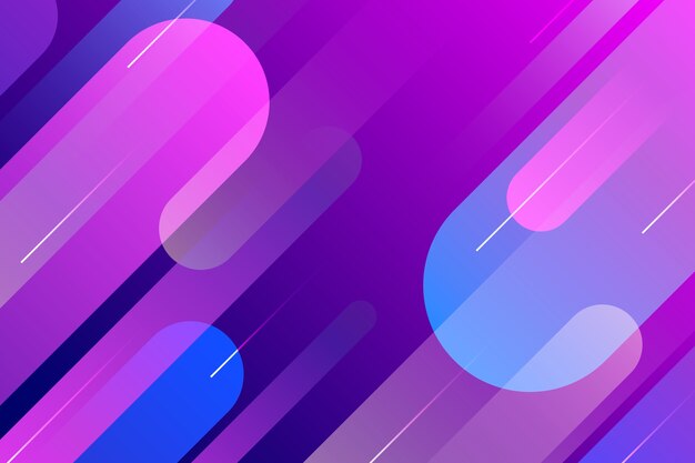Fondo abstracto degradado violeta y azul