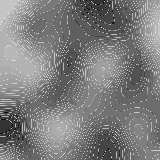 Fondo abstracto con diseño de estilo de topografía