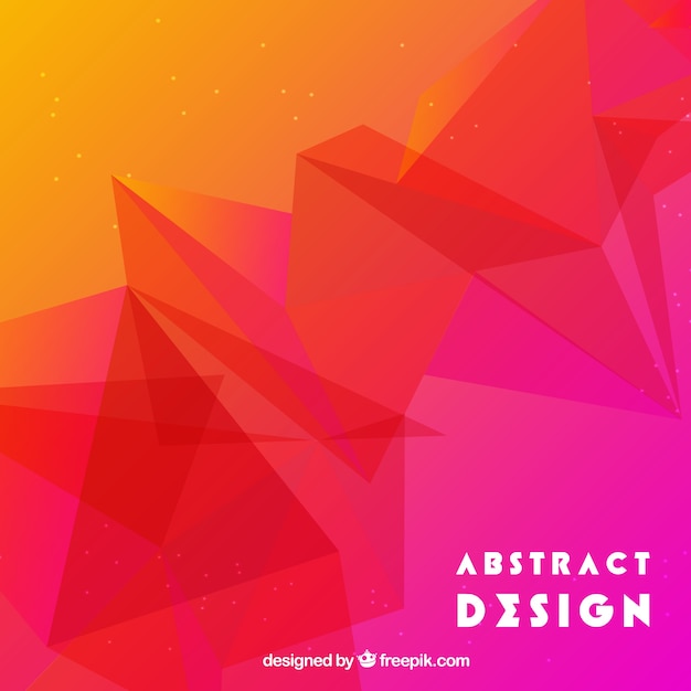 Fondo abstracto con diseño geométrico