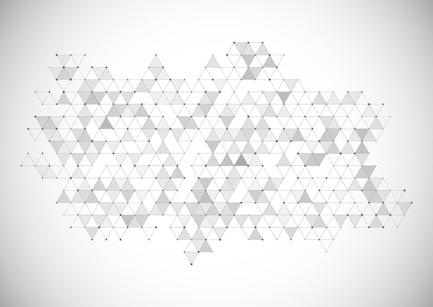 Fondo abstracto con diseño monocromático de baja polietileno