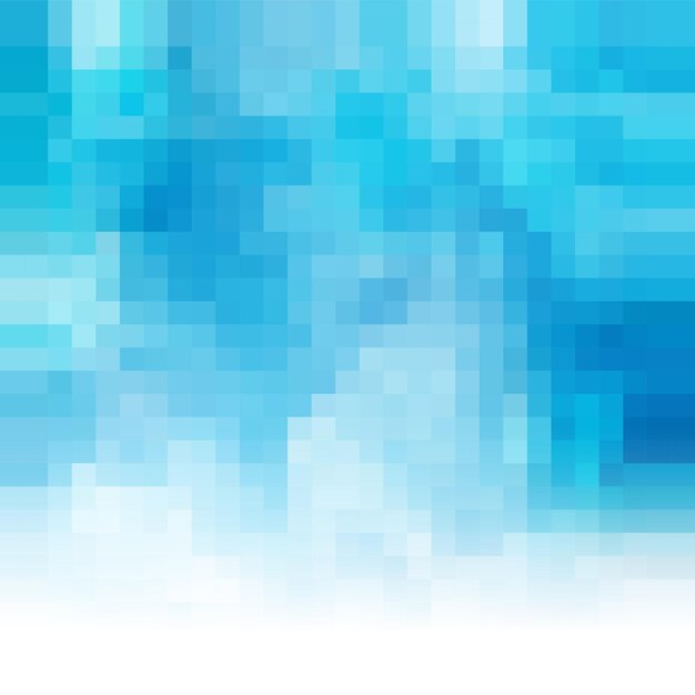 Fondo abstracto con un diseño de mosaico azul