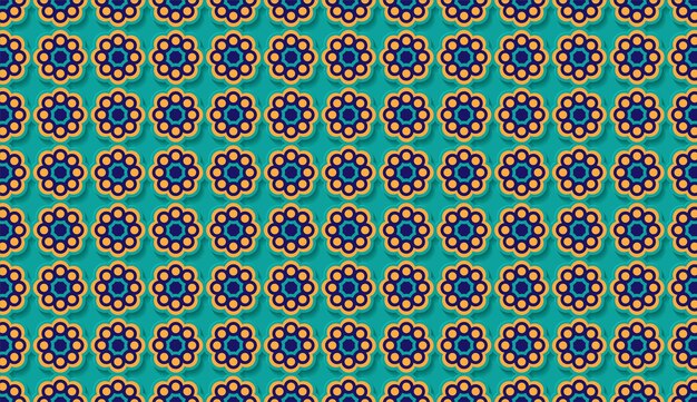 Fondo abstracto de diseño de mosaico islámico de plantilla de desintegración de Marruecos