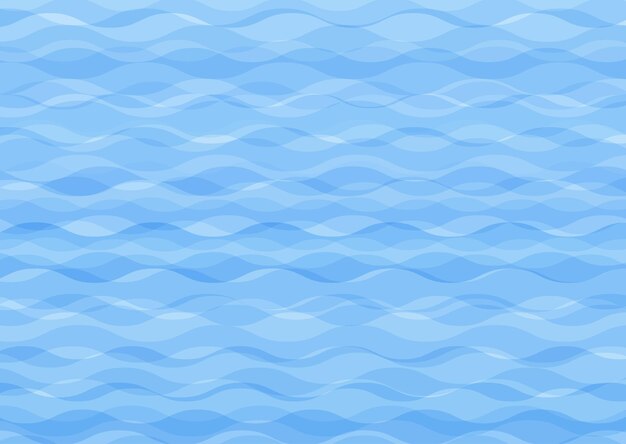Fondo abstracto con un diseño de onda oceánica
