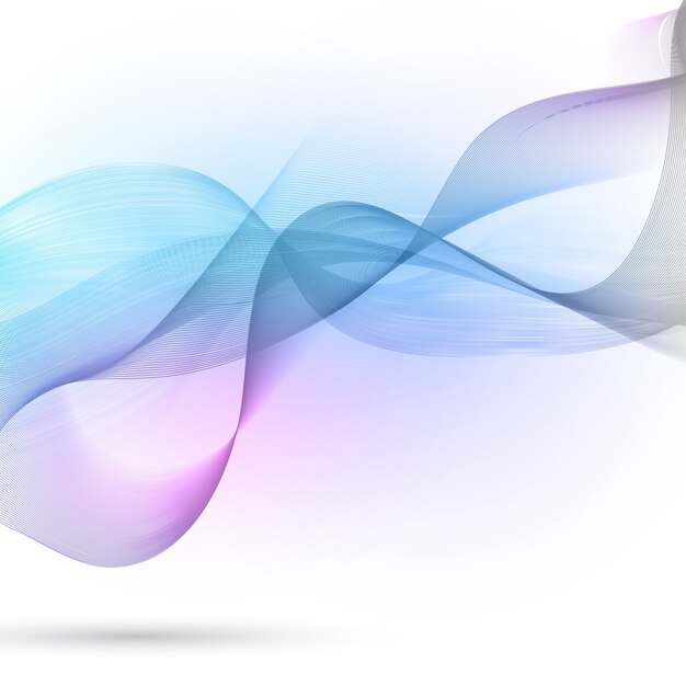 Fondo abstracto con diseño de ondas que fluyen