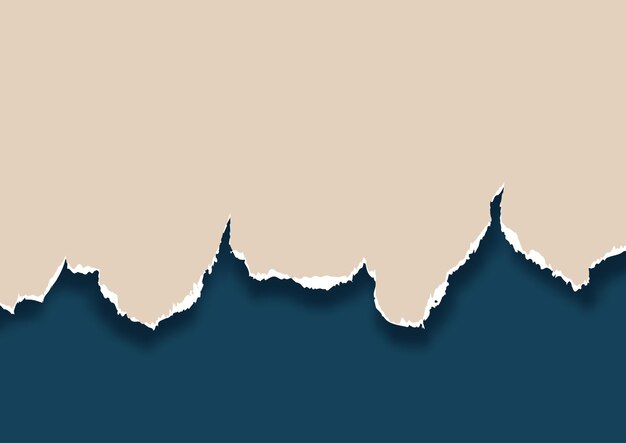 Fondo abstracto con un diseño de papel rasgado