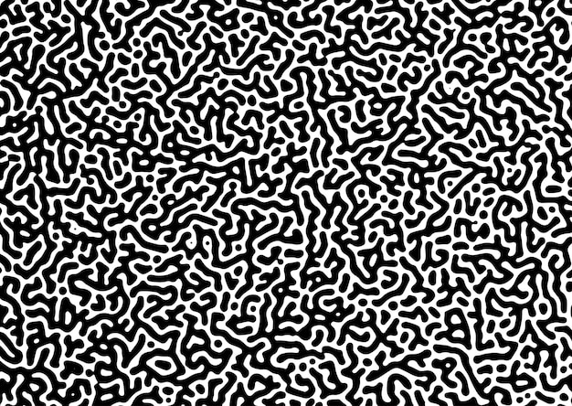 Fondo abstracto con un diseño de patrón turing orgánico