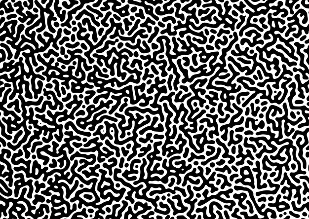Fondo abstracto con un diseño de patrón turing orgánico