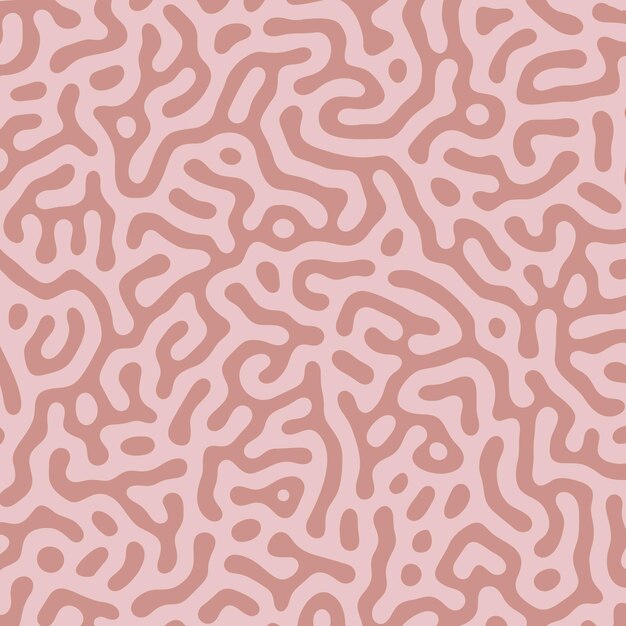 Fondo abstracto con un diseño de patrón turing orgánico