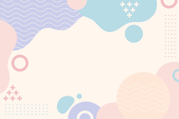 Fondo abstracto de diseño plano