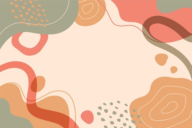 Fondo abstracto de diseño plano