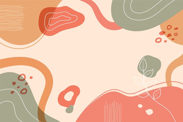 Fondo abstracto de diseño plano