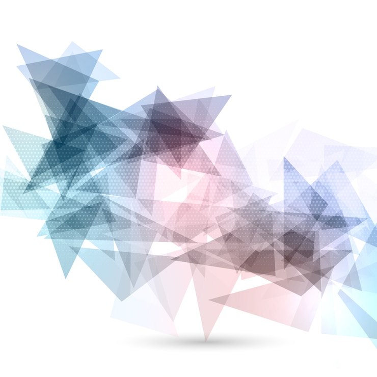 Vector gratuito fondo abstracto con diseño poligonal