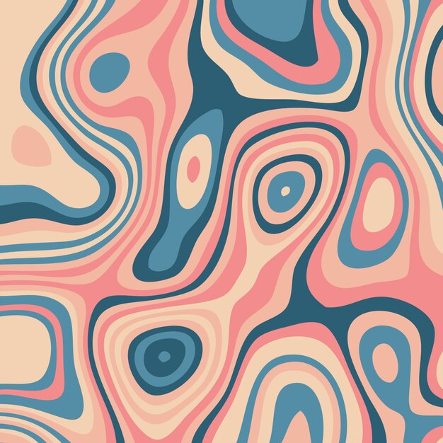 Fondo abstracto con diseño topográfico colorido