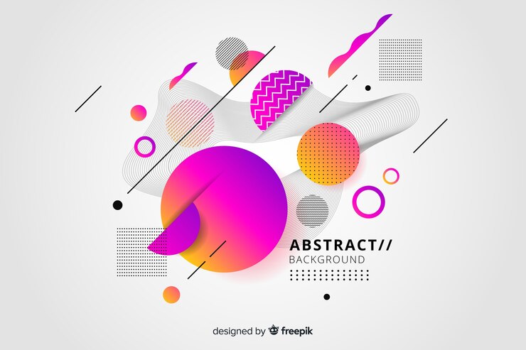 Vector gratuito fondo abstracto con efecto degradado
