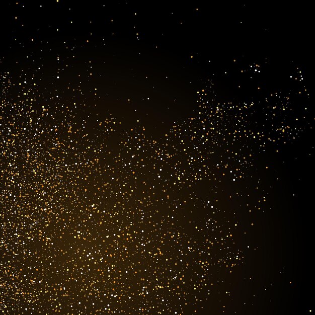Fondo abstracto con efecto de explosión de brillo dorado