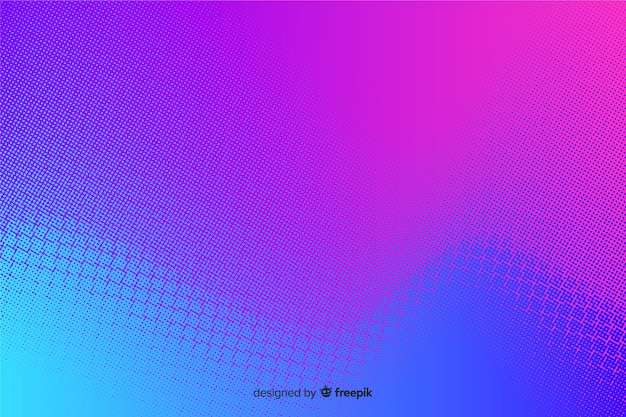 Fondo abstracto con efecto de semitono degradado