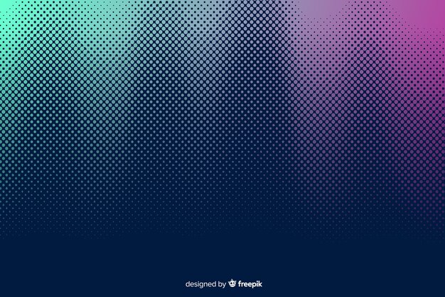 Fondo abstracto con efecto de semitono degradado