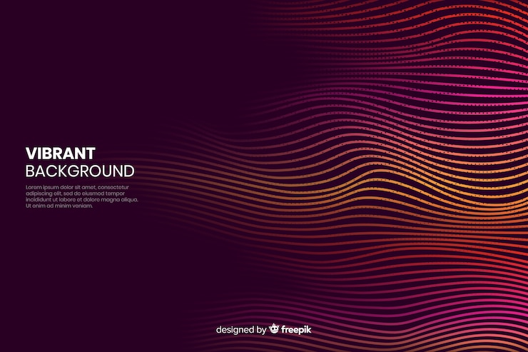 Vector gratuito fondo abstracto con efecto de semitono vibrante