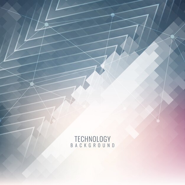 Fondo abstracto elegante de tecnología