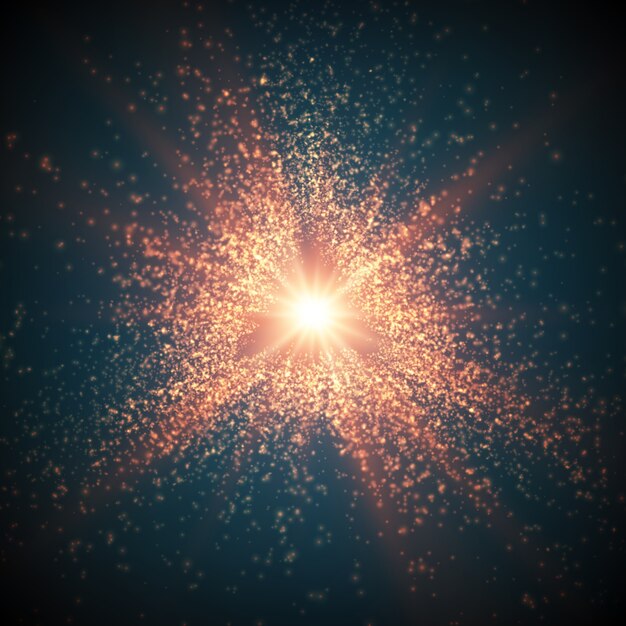 Fondo abstracto del espacio triángulo