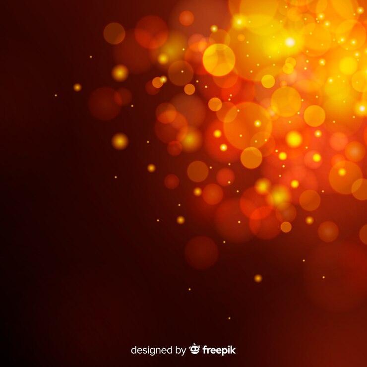 Vector gratuito fondo abstracto en estilo bokeh