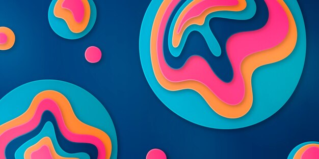 Fondo abstracto de estilo de papel