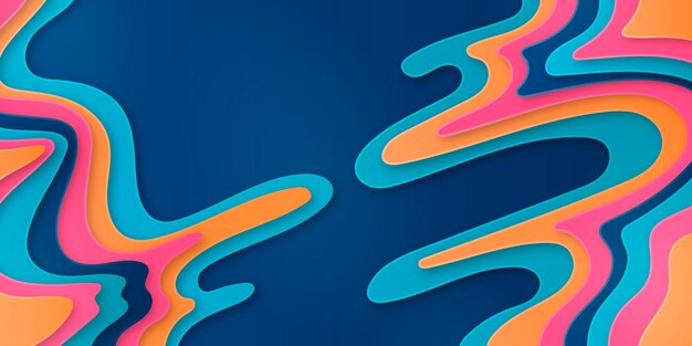 Fondo abstracto de estilo de papel