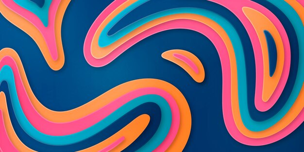 Fondo abstracto de estilo de papel