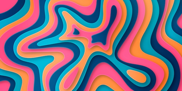 Fondo abstracto de estilo de papel