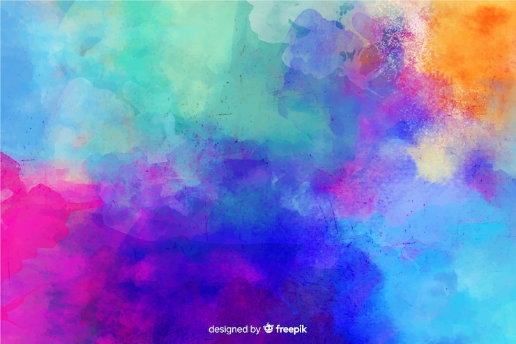 Vector gratuito fondo abstracto en estilo pintado a mano