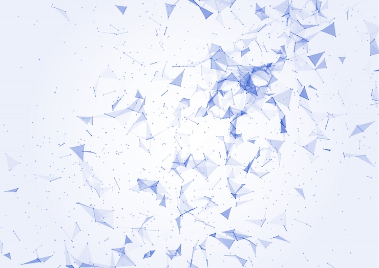 Vector gratuito fondo abstracto con estilo de pocos polígonos