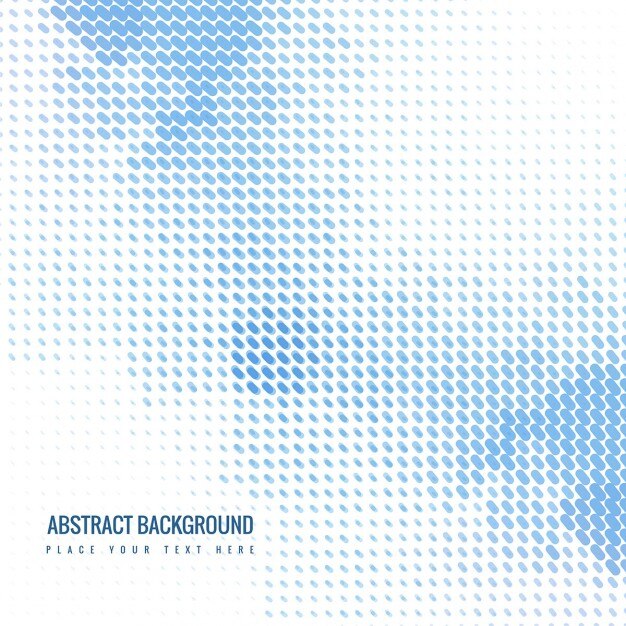 Fondo abstracto con formas azules
