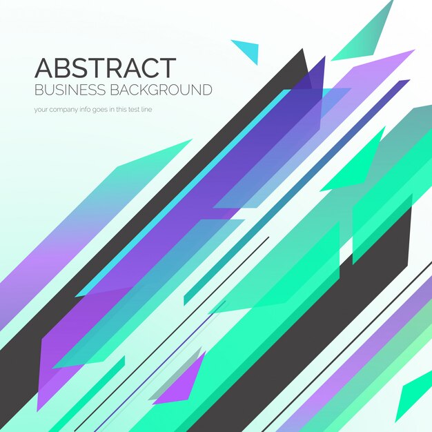 Fondo abstracto con formas de colores