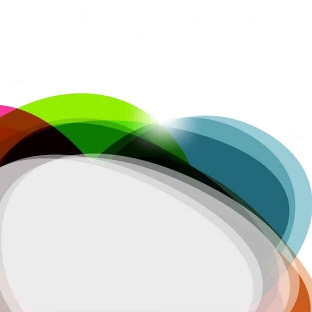 Fondo abstracto con formas florales