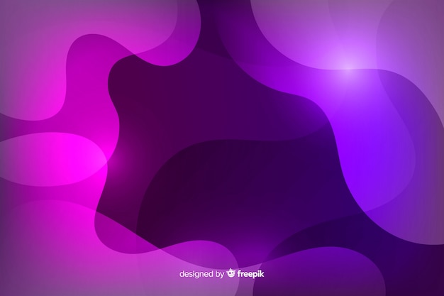 Fondo abstracto con formas de gradiente