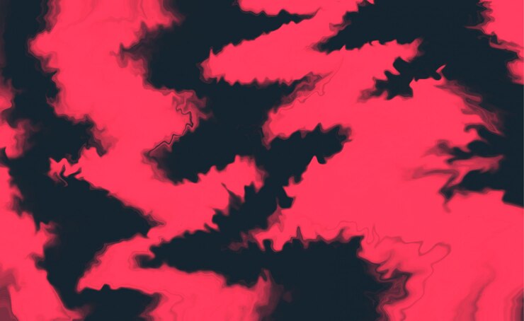 Vector gratuito fondo abstracto de formas líquidas de color rosa y negro