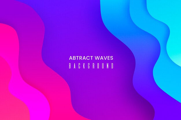 Fondo abstracto con formas líquidas
