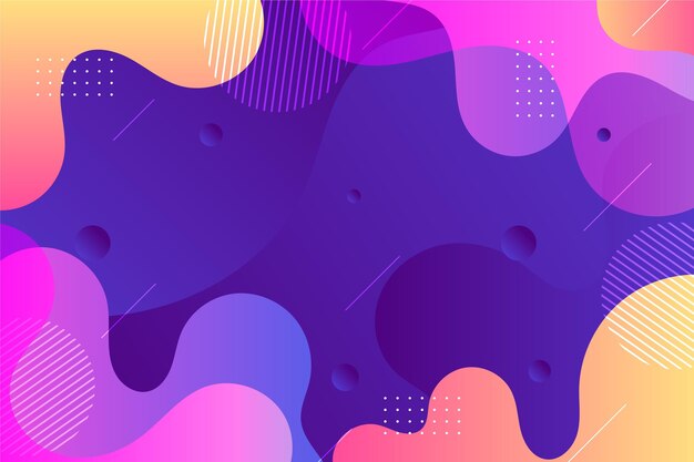 Fondo abstracto formas onduladas