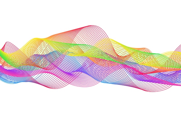 Fondo abstracto de formas de orgullo