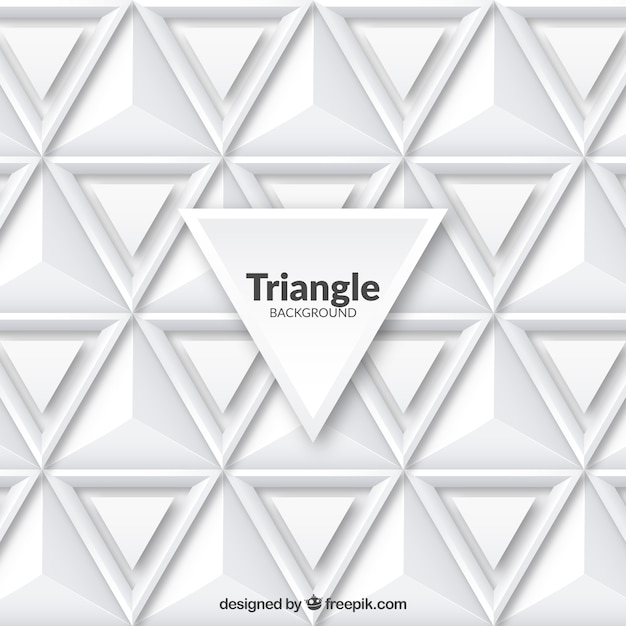Vector gratuito fondo abstracto con formas triangulares
