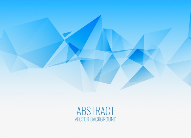 Fondo abstracto geométrico azul con estilo
